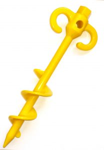 Hay Bale Yellow Screw peg